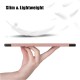 Maska na preklop Tablet Stripes Samsung Tab S9/ X710/ S9 FE/ X510/ S10 FE/ X520 roze - 611461