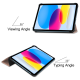 Maska za iPad A16 (2025) na preklop Tablet Stripes roze - EP2712252
