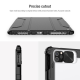 Maska za Apple Ipad Pro 129 2020/ 2021/ 2022 Nillkin Bumper Leather Pro crna - 607262