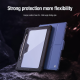 Maska za Samsung Tab S9 FE Plus/ X610 Nillkin Bumper Leather Pro crna - 611090