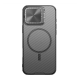 Maska za iPhone 16 Pro Max Nillkin CamShield Prop Magnetic transparent crna - 614696