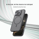 Maska za iPhone 16 Pro Max Nillkin CamShield Prop Magnetic transparent crna - 614696