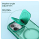 Maska za iPhone 16 Pro Max Nillkin Iceblade Prop Magnetic zelena - 613598