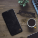 Maska za iPhone 12/ 12 Pro 61 in crna, na preklop Nillkin Qin - 044384