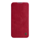 Maska za iPhone 13 Pro Max na preklop Nillkin Qin Pro crvena - 054115