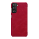 Maska za Samsung S21 Plus/ G99B / S30 Plus na preklop Nillkin Qin crvena - 049942