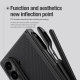 Maska Nillkin Super Frosted Shield Fold Magnetic (with Pen) Samsung Galaxy Z Fold 7 crna - 620970