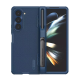 Maska za Samsung Galaxy Z Fold 5 5G/ F946B (sa otvorom za olovku) Nillkin Super Frosted Shield Fold plava - 605069