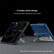 Maska za Samsung Galaxy Z Fold 5 5G/ F946B (sa otvorom za olovku) Nillkin Super Frosted Shield Fold plava - 605069