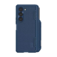 Maska za Samsung Galaxy Z Fold 5 5G/ F946B (sa otvorom za olovku) Nillkin Super Frosted Shield Fold plava - 605069