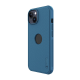 Maska za iPhone 14 (sa otvoro za logo) Nillkin Super Frosted Shield Pro plava - 604374
