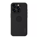 Maska za iPhone 15 Pro Max (sa otvorom logo) Nillkin Super Frosted Shield Pro crna - 607521