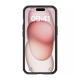 Maska za iPhone 15 (sa otvorom za logo) Nillkin Super Frosted Shield Pro crna - 607519