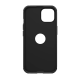 Maska za iPhone 15 (sa otvorom za logo) Nillkin Super Frosted Shield Pro crna - 607519