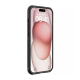 Maska za iPhone 15 (sa otvorom za logo) Nillkin Super Frosted Shield Pro crna - 607519