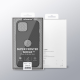 Maska za iPhone 15 (sa otvorom za logo) Nillkin Super Frosted Shield Pro crna - 607519