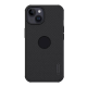 Maska za iPhone 15 (sa otvorom za logo) Nillkin Super Frosted Shield Pro crna - 607519