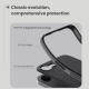 Maska za iPhone 16e Nillkin Super Frosted Shield Pro crna - 617044