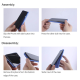Maska za Samsung A25 5G/ A256B Nillkin Super Frosted Shield plava - 609926