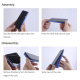 Maska za Samsung A35 5G/ A356B Nillkin Super Frosted Shield plava - 608974