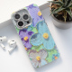 Maska za iPhone 16 Pro Painting Flower plava - 614594