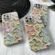 Maska za iPhone 16 Pro Painting Flower zelena - 614595