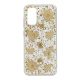 Maska za Samsung S20 Plus/ G985F Platina Flower zlatna - 042480