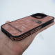 Maska za iPhone 15 Pro Max Braon Print IMD - 614306