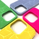 Maska za iPhone 13 Pro neon Sand roze - 601923