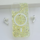 Maska za iPhone 14 Shine Shimmer Mag Case žuta - 610844