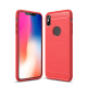 Maska za iPhone XS Max crvena Silicone Defender - 026818