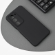 Maska za Xiaomi Redmi 15 4G (171 mm) mat Skin Silikon crna - 621325