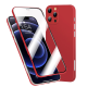 Maska za Iphone 12 Pro Slim 360 full cover crvena - 053635