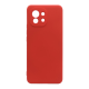 Maska za Xiaomi Mi 11 Soft Gel Silicone crvena - 054814