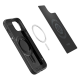 Maska za iPhone 15 mat Spigen Mag Armor MagSafe crna - ACS06815
