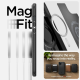 Maska za iPhone 15 mat Spigen Mag Armor MagSafe crna - ACS06815