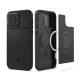 Maska za iPhone 14 Spigen Optik Armor MagSafe crna - ACS05070