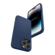 Maska za iPhone 14 Pro Spigen silicone Fit MagSafe tamno plava - ACS04992