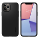 Maska za iPhone 12/ 12 Pro crna Spigen Thin Fit - ACS01696