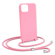 Maska za iPhone 15 String roze - 603713
