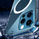 Maska za iPhone 16 Pro Max Transparent Ice Cube Mag Case - 615579