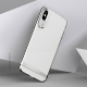 Maska za iPhone X/ XS Usams Q-plating case srebrna - IPXQD02