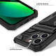 Maska za iPhone 16 Pro Wallet Armor crna - 613454