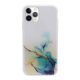 Maska za iPhone 12/ 12 Pro Water Spark transparent plava - 046502