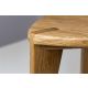 MEDA FURNITURE Hoklica Oku Heimen M – hrast 30 cm - HrastM30rav