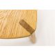 MEDA FURNITURE Hoklica Oku Heimen M – hrast 30 cm - HrastM30rav
