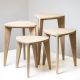 MEDA FURNITURE Set stоčića za dnevni boravak M - StoSet4M