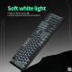 mehanička tastatura ZIFRIEND ZT104 belo plava (sivi switch) - 609949