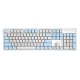 mehanička tastatura ZIFRIEND ZT104 belo plava (sivi switch) - 609949