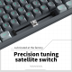 mehanička tastatura ZIFRIEND ZT104 belo plava (sivi switch) - 609949